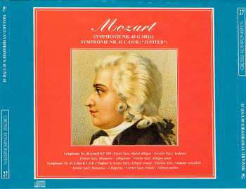 CD Wolfgang Amadeus Mozart: Symphonie Nr. 40 G-Moll / Symphonie Nr. 41 C-Dur ("Jupiter")