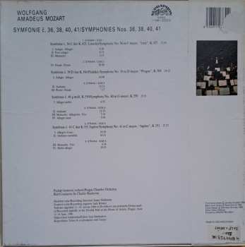3LP Prague Chamber Orchestra: Symphonies No.36, No.38, No. 40, No. 41