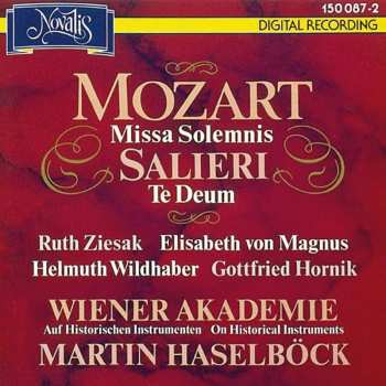 Album Wolfgang Amadeus Mozart: Missa Solemnis / Te Deum