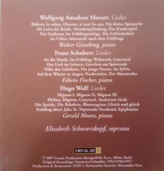 2CD Wolfgang Amadeus Mozart: Lieder