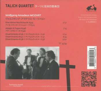 CD Wolfgang Amadeus Mozart: Eine Kleine Nachtmusik K525, Adagio & Fugue K546, 3 Divertimenti K136-138