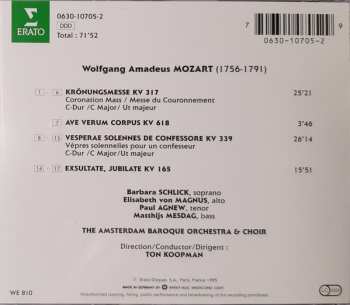 CD Wolfgang Amadeus Mozart: Krönungsmesse