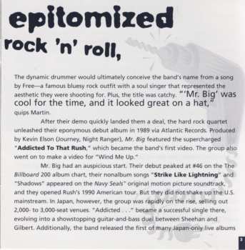 CD Mr. Big: Greatest Hits