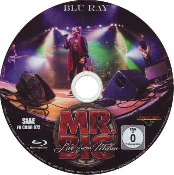 2CD/Blu-ray Mr. Big: Live From Milan DLX