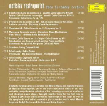 8CD/Coffret Mstislav Rostropovich: The Glory Of Rostropovich - 80th Birthday Tribute