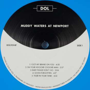 LP Muddy Waters: Muddy Waters At Newport 1960 CLR