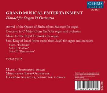 CD Münchener Bach-Orchester: Grand Musical Entertainment- Händel For Organ & Orchestra