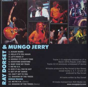 5CD/Coffret Mungo Jerry: The Albums 1976 - 81