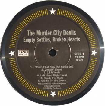 LP Murder City Devils: Empty Bottles Broken Hearts