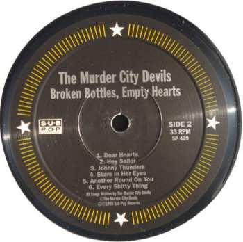 LP Murder City Devils: Empty Bottles Broken Hearts