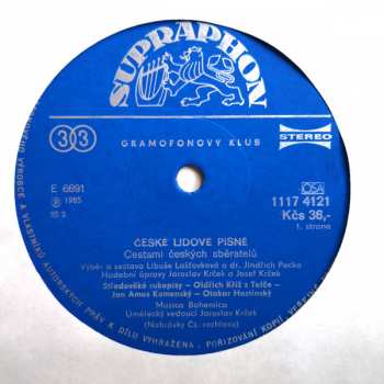 4LP Musica Bohemica: České lidové písně / Cestami českých sběratelů České lidové písně / Cestami českých sběratelů (4xLP + BOX + BOOKLET)