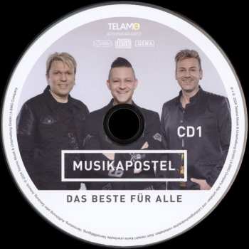 3CD Musikapostel: Das Beste Für Alle