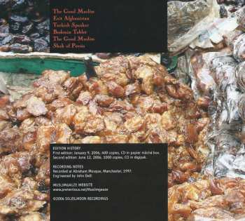 CD Muslimgauze: Speaker Of Turkish LTD