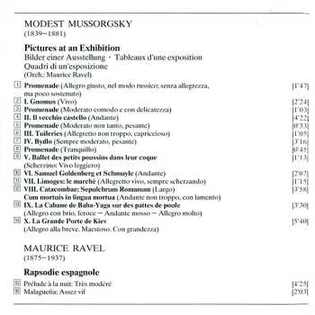 CD The London Symphony Orchestra: Mussorgsky: Pictures At An Exhibition, Ravel: Rapsodie Espagnole - La Valse