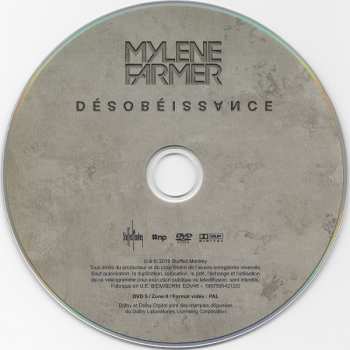 CD/DVD/Coffret Mylène Farmer: Désobéissance LTD