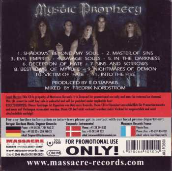 CD Mystic Prophecy: Savage Souls