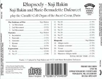 CD Naji Hakim: Naji Hakim - Rhapsody 