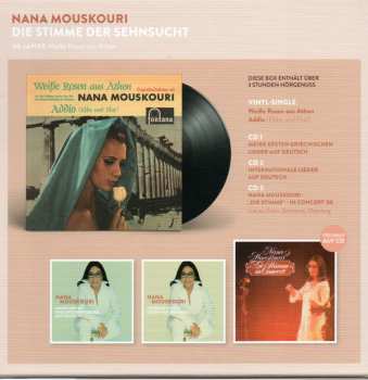 3CD/SP/Coffret Nana Mouskouri: Die Stimme Der Sehnsucht - 60 Jahre Weiße Rosen Aus Athen LTD