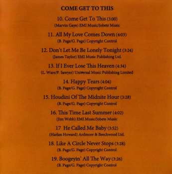 CD Nancy Wilson: All In Love Is Fair / Come Get To This