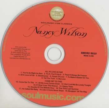 CD Nancy Wilson: All In Love Is Fair / Come Get To This