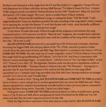 CD Nancy Wilson: All In Love Is Fair / Come Get To This