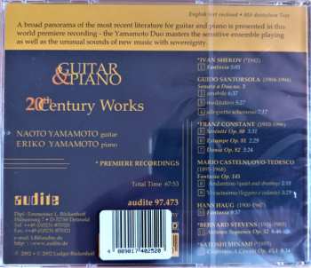 CD Naoto Yamamoto: Guitar & Piano (20th Century-Works)
