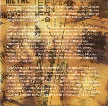 CD Napalm Death: Leaders Not Followers