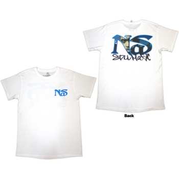 Marchandises Nas: Nas Unisex T-shirt: Still City Infill (back Print) (small) S