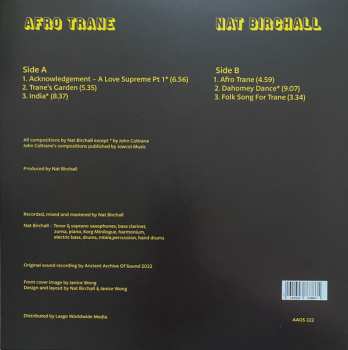 LP Nat Birchall: Afro Trane