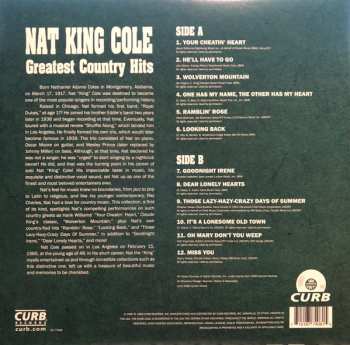 LP Nat King Cole: Greatest Country Hits