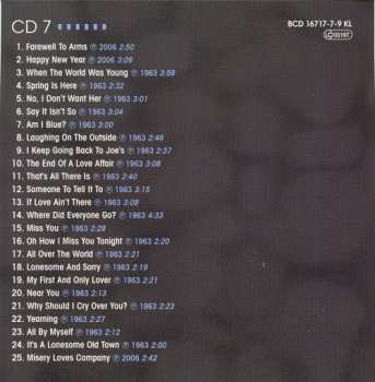 11CD/Coffret Nat King Cole: L-O-V-E: The Complete Capitol Recordings 1960 - 1964