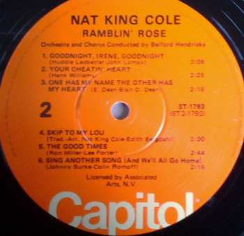 LP Nat King Cole: Ramblin' Rose