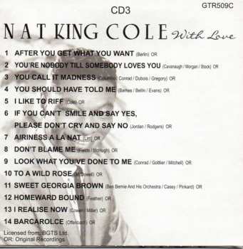 5CD/Coffret Nat King Cole: With Love
