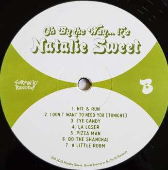 CD Natalie Sweet: Oh By The Way... It's