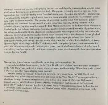 CD Navegar Mar Afuera: Navigating Foreign Waters: Spanish Baroque Music & Mexican Folk Music