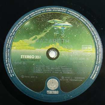 LP Nazareth: Hair Of The Dog