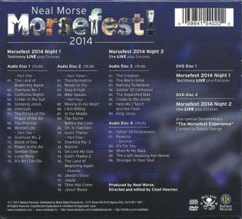 4CD/2DVD Neal Morse: Morsefest 2014! (Testimony And One Live)