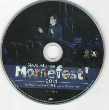 4CD/2DVD Neal Morse: Morsefest 2014! (Testimony And One Live)