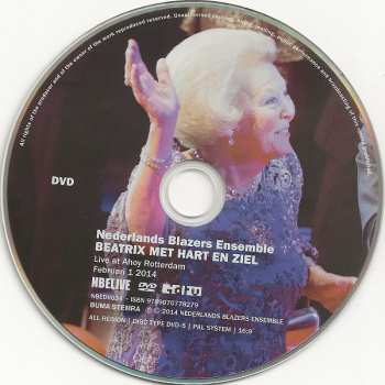 DVD Nederlands Blazers Ensemble: Beatrix Met Hart En Ziel (Nederland Bedankt Haar Koningin)