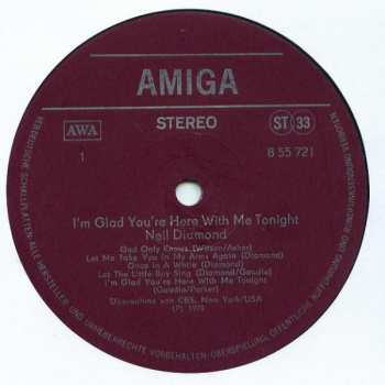 LP Neil Diamond: I'm Glad You're Here With Me Tonight