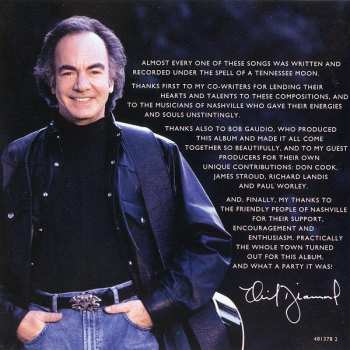 CD Neil Diamond: Tennessee Moon