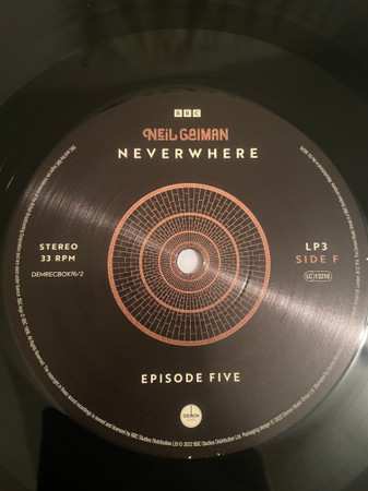 5LP/Coffret Neil Gaiman: Neil Gaiman’s Neverwhere Record Collection LTD