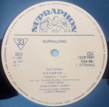 2LP Neil Simon: Vstupte...