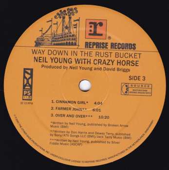 4LP/2CD/DVD/Coffret Neil Young & Crazy Horse: Way Down In The Rust Bucket DLX | NUM | LTD