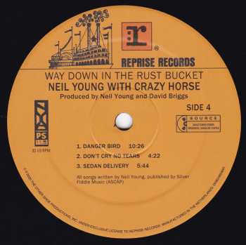 4LP/2CD/DVD/Coffret Neil Young & Crazy Horse: Way Down In The Rust Bucket DLX | NUM | LTD