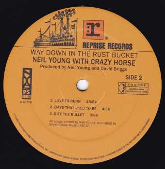 4LP/2CD/DVD/Coffret Neil Young & Crazy Horse: Way Down In The Rust Bucket DLX | NUM | LTD
