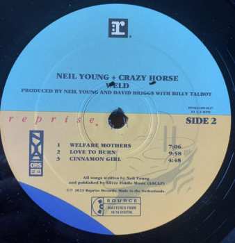 3LP Neil Young & Crazy Horse: Weld