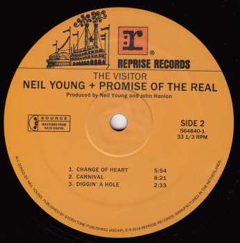 2LP Neil Young: The Visitor