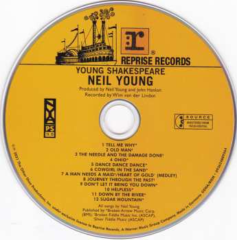 LP/CD/DVD/Coffret Neil Young: Young Shakespeare DLX | NUM | LTD