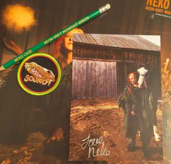 LP Neko Case: Neon Grey Midnight Green CLR | LTD